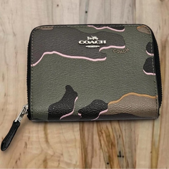 Coach Camouflage Leather Wallet - Picture 1 of 6